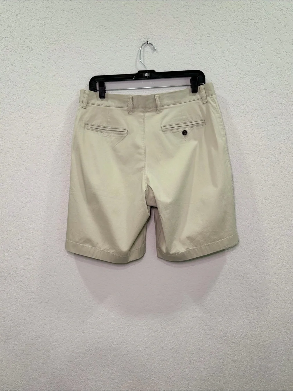 J. Crew Cream and Light Gray Two-Tone Cotton Trousers - Size 31